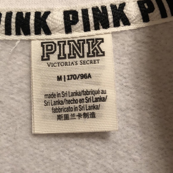 RARE HTF PINK Victoria’s Secret cowl neck pullover Top. White, pink & mint green - Picture 7 of 14